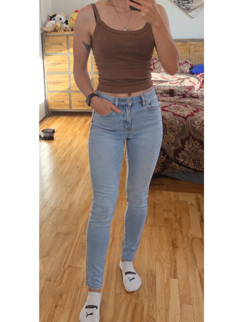 Hollister High Rise Skinny Jeans size 25w 30L / 1 R